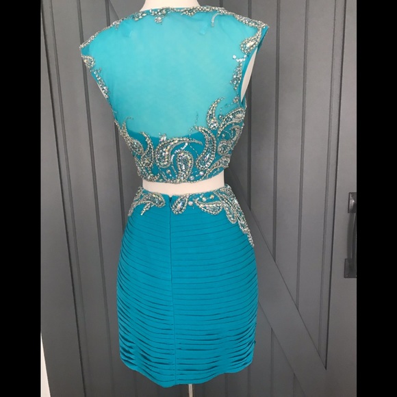 Jovani two piece cocktail dress - Picture 3 of 3